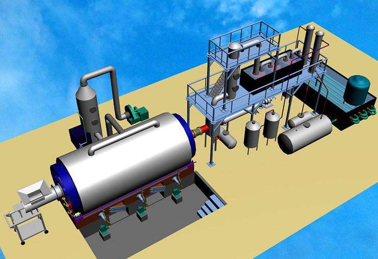 廢舊輪胎煉油設備煉的油有什么用? 2-1P6040T53S06